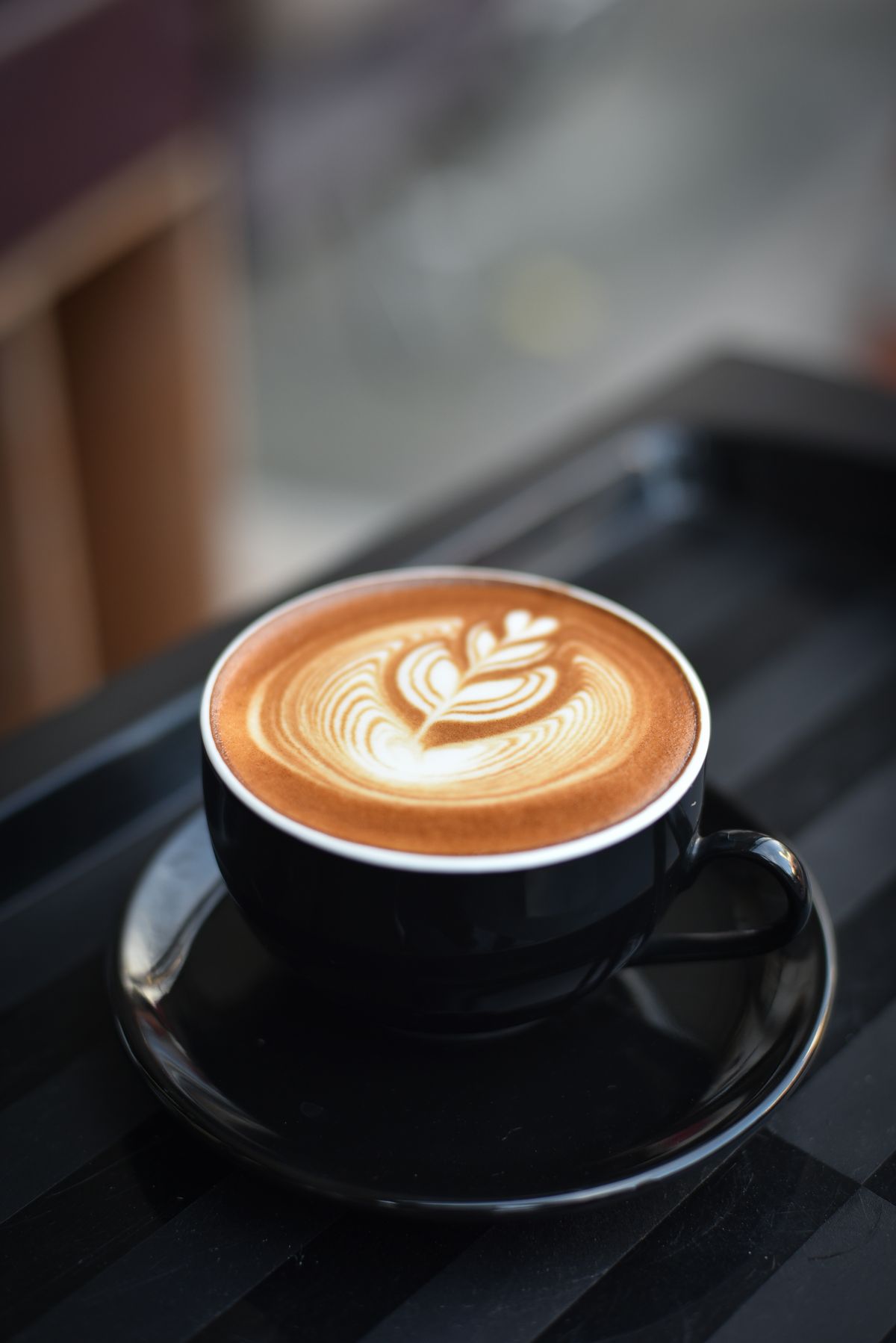 Milk texture being steamed for a flat white at BeanPoint